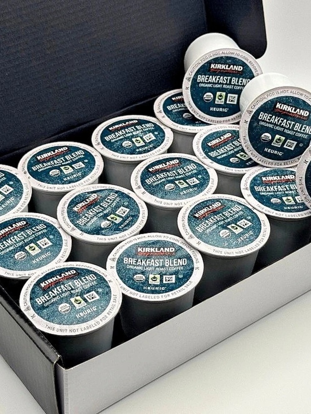 Kirkland Signature Organic Breakfast Blend 15 K-Cup Pods